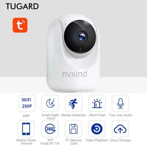 IP -kameror Tugard WiFi HD 1080p IP -kamera Trådlös säkerhet Hem CCTV Monitoring Camera Night Vision Automatisk spårning D240510