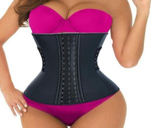 Latex midje tränare stål ben kvinnor midja cincher korsett modellering rem body shaper ritles bantbälte polymer polyuretan3869199022