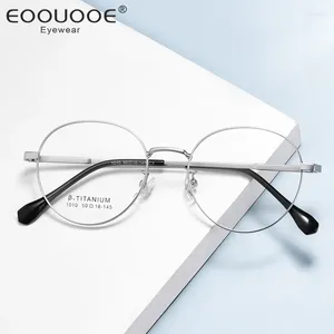 Okulary przeciwsłoneczne ramy 50 mm okrągłe okulary rama promienie ultrafioletowe