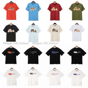 トップス夏のルーズパームスティーエンジェルファッションカジュアルシャツ服ストリートかわいいエンジェルTシャツ男性女性高品質のユニセックスカップルエンジェルシャツ24SS 710