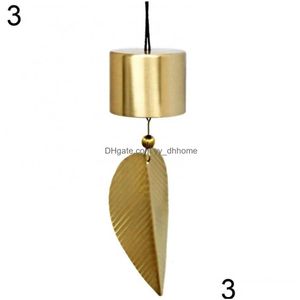 Decorazioni da giardino Copper Wind Chime Ornaments Home Balcony Decor Dropse Deliping Delivery Patio Lawn Dhrkd