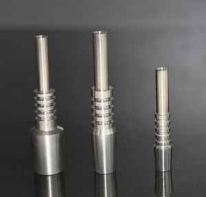 Coletor de titanium nai tip titanium unha de titânio 10mm 14mm 19mm gr2 pregos de grau 2 invertido para palha DAB Concentrate6174118