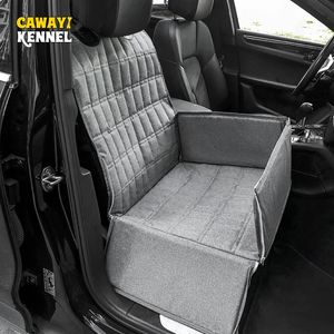 CAWAYI KENNEL Pet Dog Car Seat Cover Carry Cat Puppy Bag Travel Folding Hammock Waterproof Dogs Basket s 240508