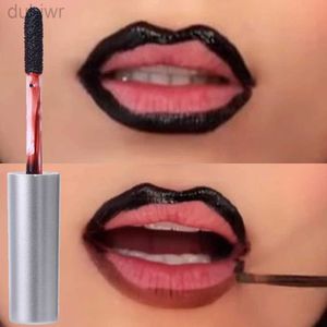 Ołówki do ust Brązowe obieranie lipliner Matte Lip Color Wodoodporne trwałe szminki Contour Tattoo Tattoo Makeup D240510