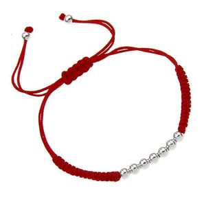 Bracelets de charme Lucky Red String Bracelet Women Women Handmade Weaven Macrame Braclet Ajuste Ajuste Pulseira Amizade Braslet Mãe Day Presente Y240510