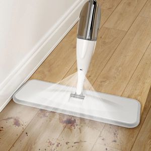 MOP de spray para limpeza de piso de cozinha doméstica 360 Rotário de microfibra reutilizável Ferramentas de limpeza doméstica de limpeza de lavagem de spray 240510