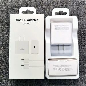 Dla Samsung US Charger PD 45W Super Szybkie Adapter dla Galaxy S20 S21 S22 S23 S24 Uwaga 10 Plus 20 Ultra Z Flip Fold 5 4 3