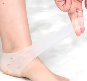 Women Socks Silicone Foot Skin Care Gel Heel Moisturizing Soft With Hole Tools Prevent Dry Protectors