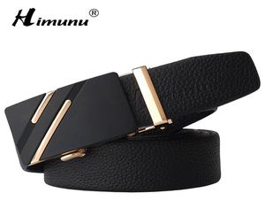 Himunu Fashion Cowhide Men Belt Quality Luxury Designer Belts For Men Metal Buckles Brand Belt Man Teenager ZJ044621972