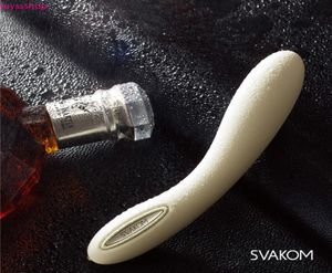 SVAKOM LESLIE Heating Vibrator Waterproof Rechargeable Long Lasting G Spot Vibrator Erotic Sex Toys for Woman Sex Products1587652