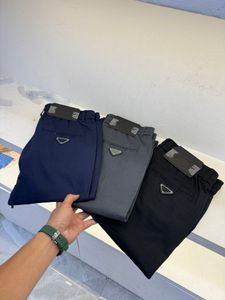 Pantaloni per mastili per lino di alta qualità di estate nuovi pantaloni designer di marca di alta qualità