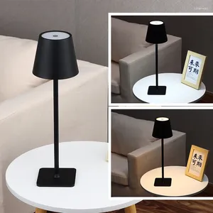 Table Lamps Portable LED Reading Book Lights USB Rechargeable Touch Switch Bedroom Night Light Bar Restaurant Ambiance Bedside Lamp