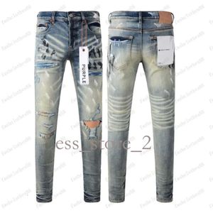 Lila Jeans Denimhose Herren Jeans Designer Jean Men Black Hosen Top -Qualität Straight Design Retro Streetwear Casual Jogginghose Designer Jogger Pant 791