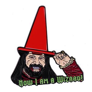 How I Am Wizrrd Enamel Pins Badge Funny Movie Brooch Backpack Decor Jewelry Gifts