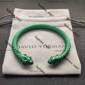 DIV David Yurma Bracelets Bracelete de joias Simples e elegante Popular Twoven Twisted Ring Ring David Bracelet Gream de casamento de luxo de alta qualidade 741