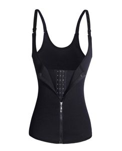 Kvinnor Vest Body Shaper Neoprene Sexig Slimming Experice Steampunk Bustier midjetränare Cincher slitage plus storlek 90684183996