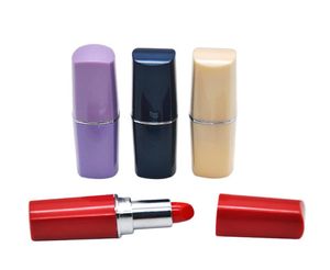 Portable Lipstick Shape Medicine Cases Personality Carry On Hide Plastic Pills Box Small Plastic Pill Case Storage Boxes Bottle Tr1367778