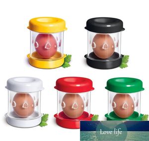 1pc Plastikhandbuch kochte Eierschälteler Küche Gadgets Hand Eggshell -Separatoren Cracker -Schale Eierschalenschale Ei -Werkzeuge Einfacher Betrieb FA6306772