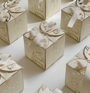 Gift Wrap Tulips Flower Candy Box Cardboard es Packing small For Wedding Birthday Baby Shower Party Decorate 2209132711563