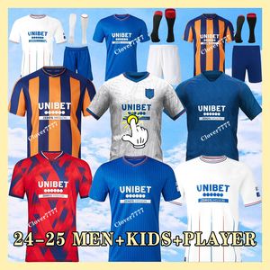 S XXXL 4XL 24 25 GlasGow RanGers DAVIS MORELOS HAGI Soccer Jerseys Cantwell Kids Kit 2023 2024 Football Shirt Training Home Away Third 3rd Fourth COLAK LAWRENCE KENT