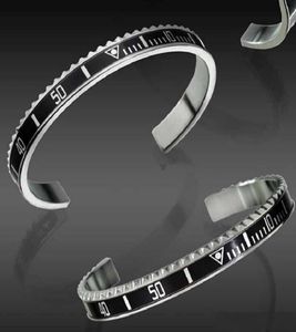 Speedometer Opening Titanium Bracelet with European and American Trend Hiphop Digital Dial for Men and Women Water Ghost Accessor5822853