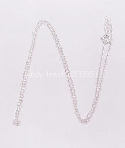 Autentisk 925 Sterling Silver Necklace Bear Chain Choker passar europeisk björnsmycken Style Gift 0119056127854280