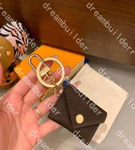 Högkvalitet M69003 Fashion Top Designer Keychain Handmade Pu Leather Cardholder Car Keychains Man Women Bag Charm Hanging Decorat5036627