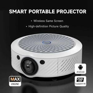 Projetores Android 11.0 Mini portátil 5G Z9 Projector Ultra HD WiFi Home Theater