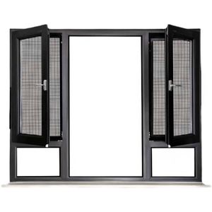 Window aluminum alloy system doors and windows