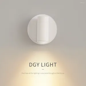 Wall Lamp Adjustable Light USB Rechargeable 1800mAh Bedside Reading COB 3W LED Backlight For Bedroom Living Room