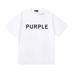 Designer T -Shirts Purpur Kurzarm Modemarke Marke Ink Grafik T -Shirt Hemd Männer Cotton Casusize Oversize Hop Streetwear Euro Größe Purpur 1PP1 1PP1