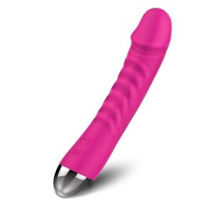 G spot dildo vibratore per donna 10 modalità vibrador femmina morbida vagina clitoride stimolatore massager masturbatore giocattoli sessuali adulti 211014348612