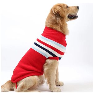 Mjuk engelsk stil tröja för husdjur guld retriever stora hundkläder4805481