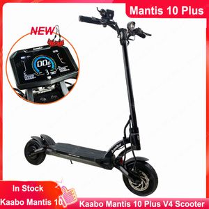 Stock UE Nuovo Kaabo Mantis 10 Plus 60V 18.2Ah 2*1000W Aggiornamento del motore NFC Central Big Display IPX5 IPX5 IPX5