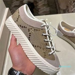 Soft Rubber Sole Women Men classics Fashion Trends Designer Low help pattern sneakers