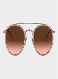 NEW Designer men039s and women039s sunglasses UV400 temperament round fashion double beam gradient 3647N7071456