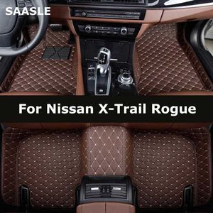 フロアマットカーペットSaasleカスタムカーフロアマットの日産Xtrail Rogue X-Trail Auto Carpets Foot Coche Accessorie T240509