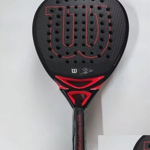 Бадминтон Ракетки Вайро 91 Padel Porfessional Series Palas 3 Layer Carbon Fibre Board Paddle Eva Face Tennis Beach 221104 DEPLIVE DHPI9