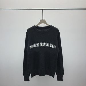 2024 Ny högkvalitativ mil Wile Polo Brand Men's Twist tröja Knit Bomulltröja Jumper Pullover Tröja Small Horse Game M-3XL #148