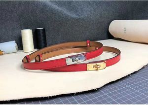 Riderode Designer Belt Wysokiej jakości skórzana skóra 1,8 cm Projektowane kobiety z logo klamry dżinsowe Pasek do kobiet impreza