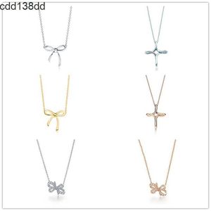 Collane a pendente new designer s925 collana di lusso in argento sterling per uomo e donna fai -da -te a filo a filo accessori per la moda a sospensione per le donne vacanze