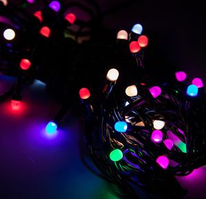 Christmas Day Decoration Lights LED Remote Control Colorful Light String Energy Conservation Romantic Fog Bubble Strings Lamp 11xc2102507