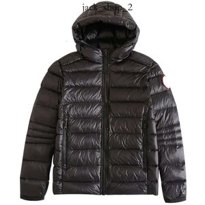 Giacche di giacca d'oca canadas down parkas inverno inverno di cotone lussuoso giacche gonfie di lusso di alta qualità crofton crofton gamme a vento con cappuccio coppie addensate 482