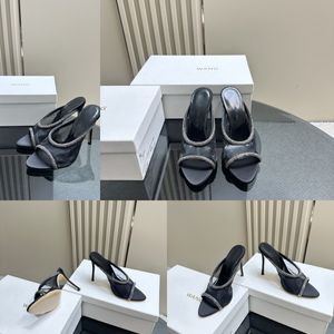 Sapatos de vestido de verão de verão elegantes saltos altos de saltos de ponta de ponta de ponta dos pés sexy