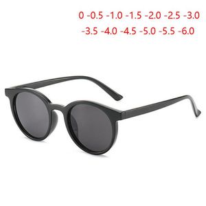 Sunglasses Anti-UV Oval Nearsighted Polarized Women Men PC Short-sighted Prescription Eyeglasses Diopter -0 5 -1 0 -1 5 To -6 0 2799