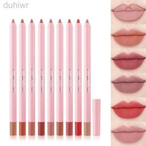 Pencille per labbra con rivestimento naturale labbra lapliner new velvet matte lipliner impermeabile labbra rivestimento d240510