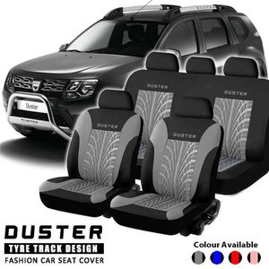 카시트 커버 Duster Full Set Universal Styling Women 남자 자동차 인테리어 액세서리 패션 자동차 카시트 커버 T240509