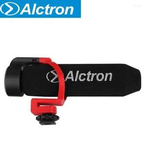 Microfones originais Alctron M578 Video Profissional Pogra de gravação Micro usado no telefone da câmera e tablet minúsculo leve