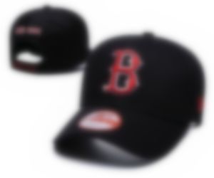 Designer baseball cap Boston Letter New Luxury Fashion men and women Street hat Adjustable Leisure snap fastener trucker Hats B-8