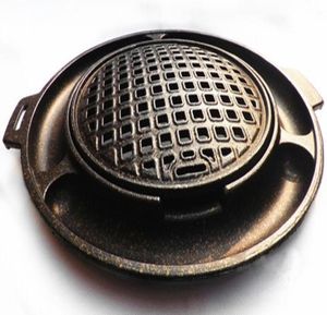 380MM grilled meat pan Korean barbecue pan Nonstick baking dish Checker plate 03958290854240450